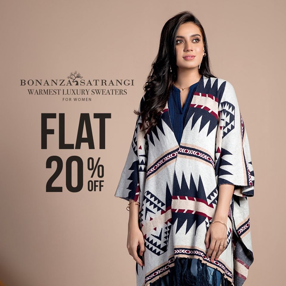 Bonanza winter discount sweater collection 2019